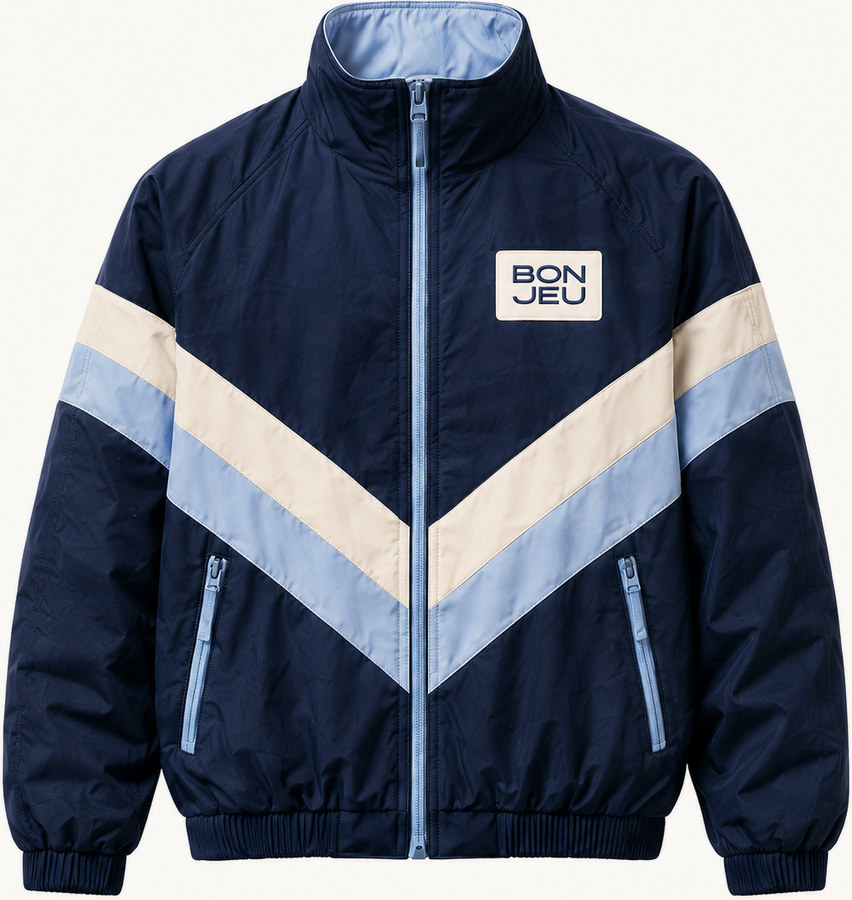 Riviera Chevron Windbreaker