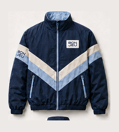 V Chevron windbreaker